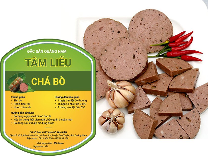 Chả bò Bà Tâm Liễu