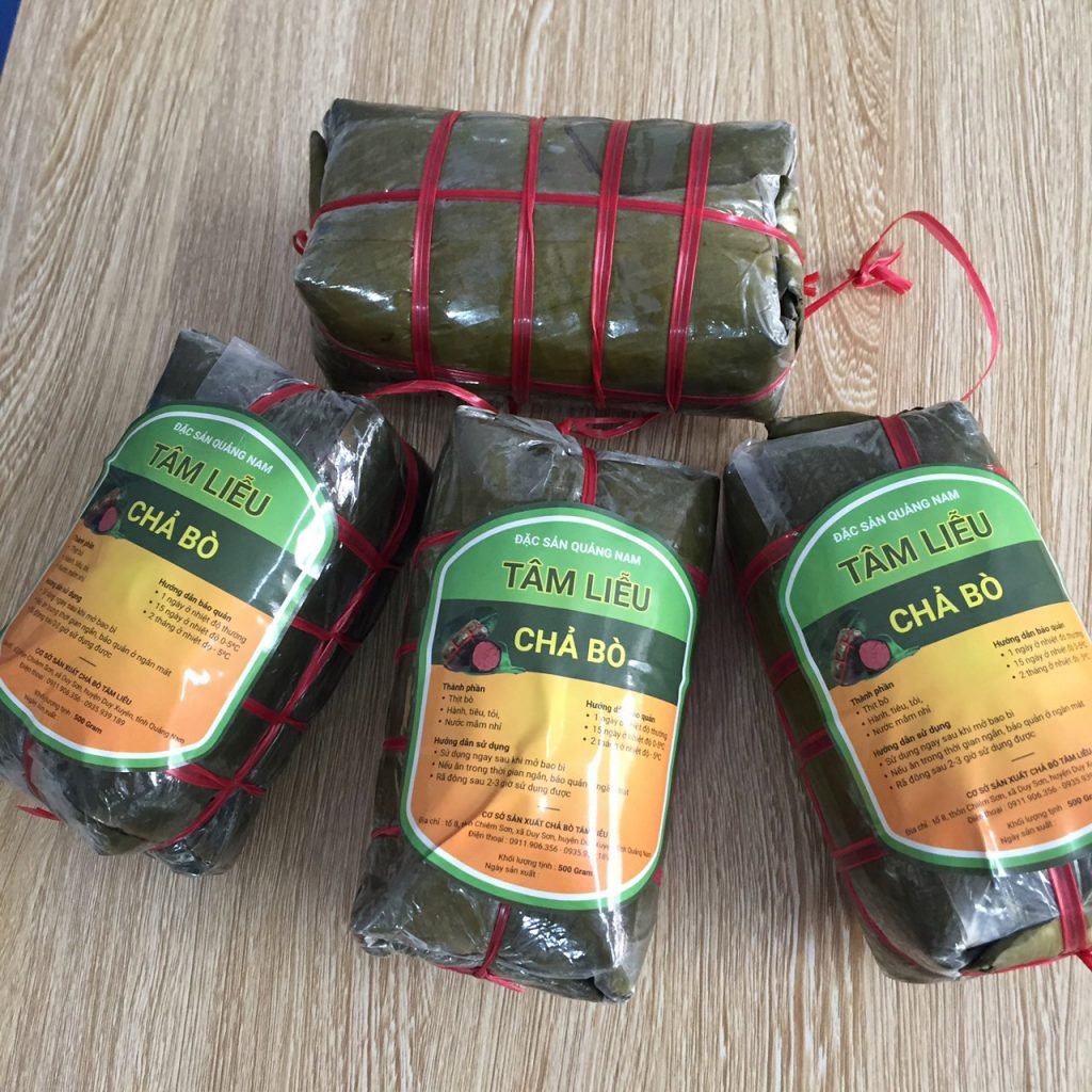 Chả bò Đà Nẵng Tâm Liễu loại đặc biệt giá 360000 tại HCM