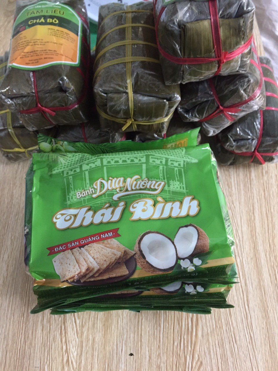 Bánh dừa nướng Thái Bình
