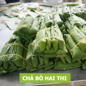 Giá chả bò cây nhỏ Đà Nẵng của Hai Thi