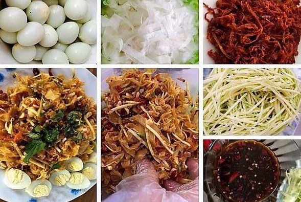 Cách làm bánh tráng trộn ngon