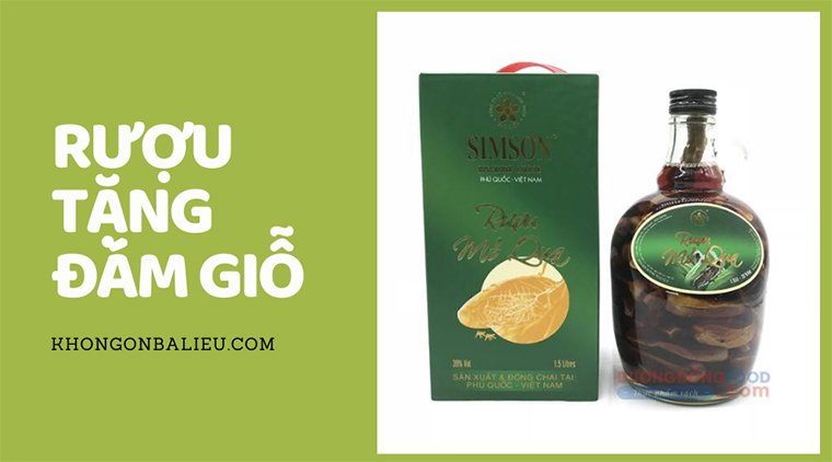 Mua rượu tặng đám giỗ